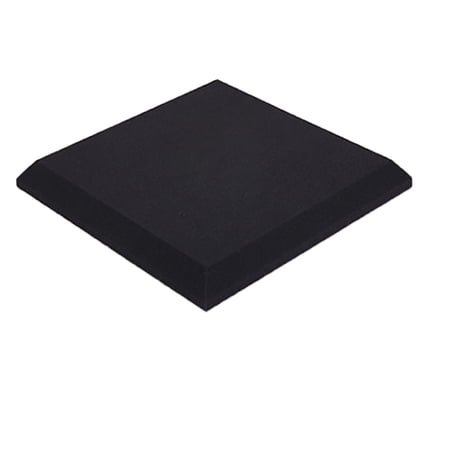 Yubnlvae Wall stickers Acoustic Foam Panel Sound Stop Absorption Sponge Studio KTV Soundproof Black