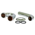 thumbnail image 3 of Highcraft 28121 P-Trap for Tubular Drain Applications, 1-1/2 in., 22GA Brass, Chrome Plated, 3 of 5