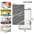 thumbnail image 2 of Cotton Bath Towels Soft Face Towel Absorbent Quick Dry Elegant Black Marble 16"x28", 2 of 7