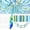 Ocean-500pc, variant on 1000 Sheet Paper Chain Strips and Star Garland Set, Rainbow Paper Chains and 65 ft Gold Stars Decor with 492 ft Crepe Paper Streamers for DIY Crafts Pride Month Birthday Wedding Theme Party