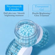 Mooyam Niacinamide Capsule Face Moisturizer Cream, 3d Capsule Moisture Brightening Cream for wrinkles,Deeply Hydrating, 140ml