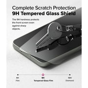 Ringke Easy Slide Tempered Glass for Galaxy S25, Easy Installation 9H Hardness Shatterproof HD Screen Protector