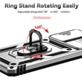 thumbnail image 3 of Estuche GANGXUN para Samsung Galaxy A33 5G, soporte giratorio 360°, estilo mecánico y magnético, 3 of 5