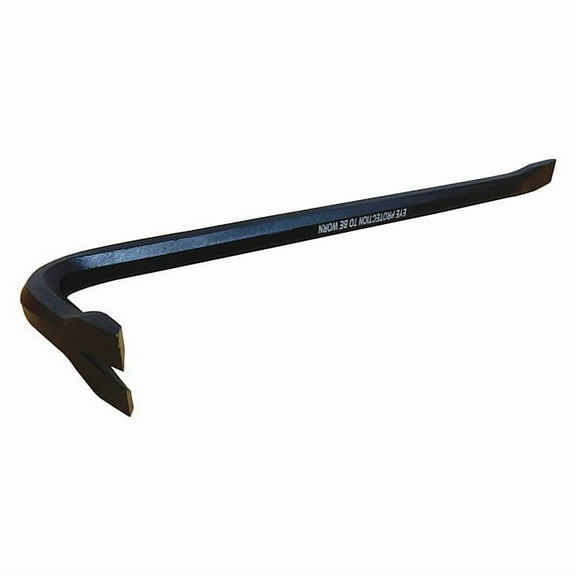 Westward Gooseneck Wrecking Bar,12 In,1/2 In Dia 3FE97