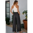 thumbnail image 6 of Ushdele Flirty Flare Jeans - Elegant Ruffle Smocked Wide-Leg Style!, 6 of 8