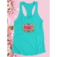 thumbnail image 3 of Oldschool Tattoo Love Mom Racerback Tank Women -Image by Shutterstock, Female Small, 3 of 4