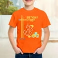 thumbnail image 2 of BJUTIR Boys T Shirts Casual Tops Outdoor Sports Summer Short Sleeve Excavator Graphic Tee Versatile Tee Size 10-11 Years, 2 of 4