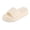 Beige, variant on Women’s Terry Wedge Slide Sandals, Soft Terry Cloth Platform Slides, 2” Comfort Wedge, Lightweight Non-Slip Slip-On Sandals, Casual Cozy Summer Slides for Women