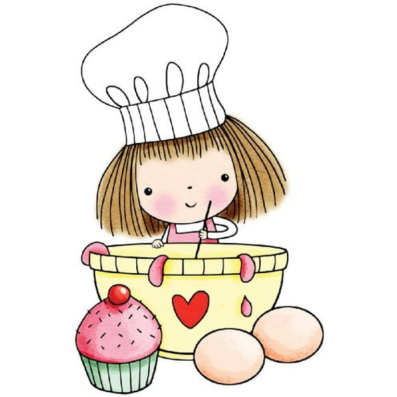Penny Black Mounted Rubber Stamp, 3 by 4.25-Inch, Yummy Mimi