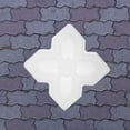 thumbnail image 4 of WASHWEPE Paving Pavement Concrete Mould White Square Rhombus Garden Pathway for Homeowners 1Set, 4 of 8