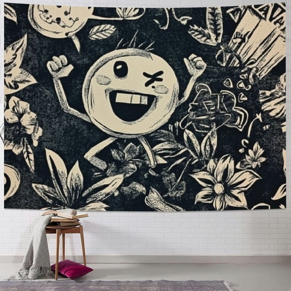 Patifu Textures Tapestry Wall Hanging Graphic Tapestries for Home Wall Decor Art Living Room Bedroom 40x30inch