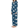 thumbnail image 2 of joogoo Pajamas Set for Women Cute Sheeps Long Sleeve Pjs Loungewear S, 2 of 7
