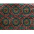thumbnail image 4 of oneOone Georgette Viscose Fabric Floral Mandala Block Decor Fabric Printed BTY 42 Inch Wide, 4 of 4