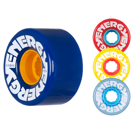 - Riedell Skates Radar Energy 57mm Outdoor Skate Wheels (Set of 4)