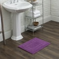 thumbnail image 2 of Mohawk Cotton Bath Mat Soft Absorbent Quick Dry Machine Washable Bathroom Mat, Magenta, 21" x 34", 2 of 7