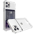 thumbnail image 2 of Funda de teléfono transparente a prueba de golpes para iPhone 12 Mini 14 13 12 11 Pro Max X XS XR 7 8 Plus funda de silicona suave con tarjetero Tan Jianjun unisex, 2 of 2