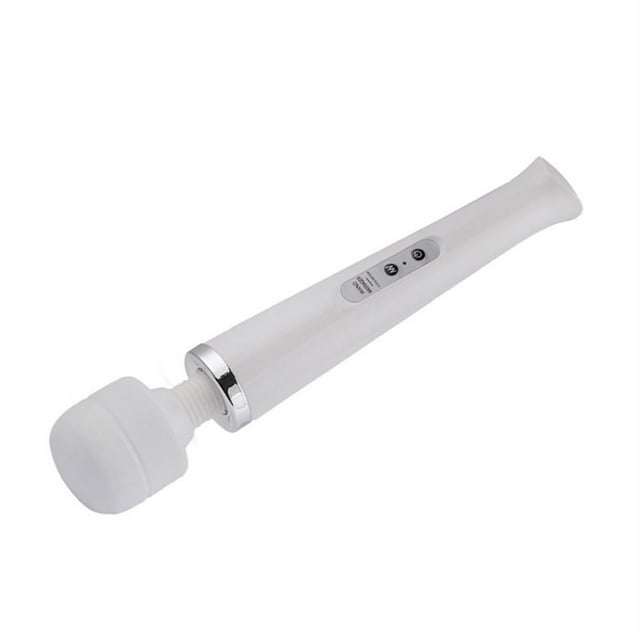 MesaSe Rechargeable Cordless Handheld Wand Massager with 10 Speeds Personal Deep Massager for Shoulder Leg Muscles Improves Blood Circulation & Relieve Full Body Pain (Black)