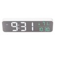 thumbnail image 2 of Reloj espejo reloj despertador Brillo LED multifuncional ajustable para oficina ANGGREK Otros, 2 of 8