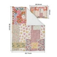 thumbnail image 5 of Pioneer Flower Duvet Cover and Pillowcase Set for Single Bedding, Bedroom Accessories for Kids Teens, 5 of 5