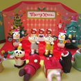 thumbnail image 2 of Adornos navideños de Papá Noel, conjunto de decoración de estantería, muñecos para niños, regalos, decoración para el hogar y el jardín, colección DIY, 2 of 4