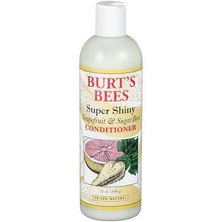 Burt's Bees Super Shiny Grapefruit and Sugar Beet Conditioner, 12 fl oz