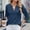 Dark Blue, variant on MAIHAN T Shirts for Women Loose Fit Casual Summer Boho Tops Crew Neck Basic Tops Summer Baggy Tops Cotton Tee Shirts for Women