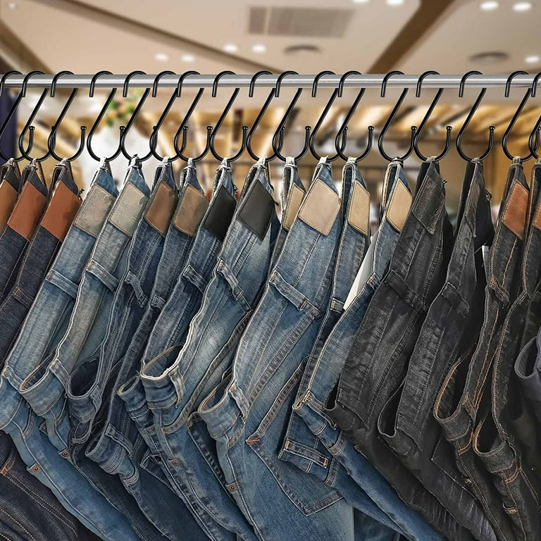 12 Pack 3-Inch Heavy Duty Vinyl Coated S Hooks For Hanging - Non-Slip