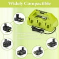 thumbnail image 6 of 18V 6 Ports Rapid Charger Station for Ryobi P180 P135 18V ONE+ Supercharger for P100 / P102 / P105 / P107 / P108 / P189 / P190 / P193 ,Compatible with All Ryobi ONE+ 18V Battery Without USB Port, 6 of 8