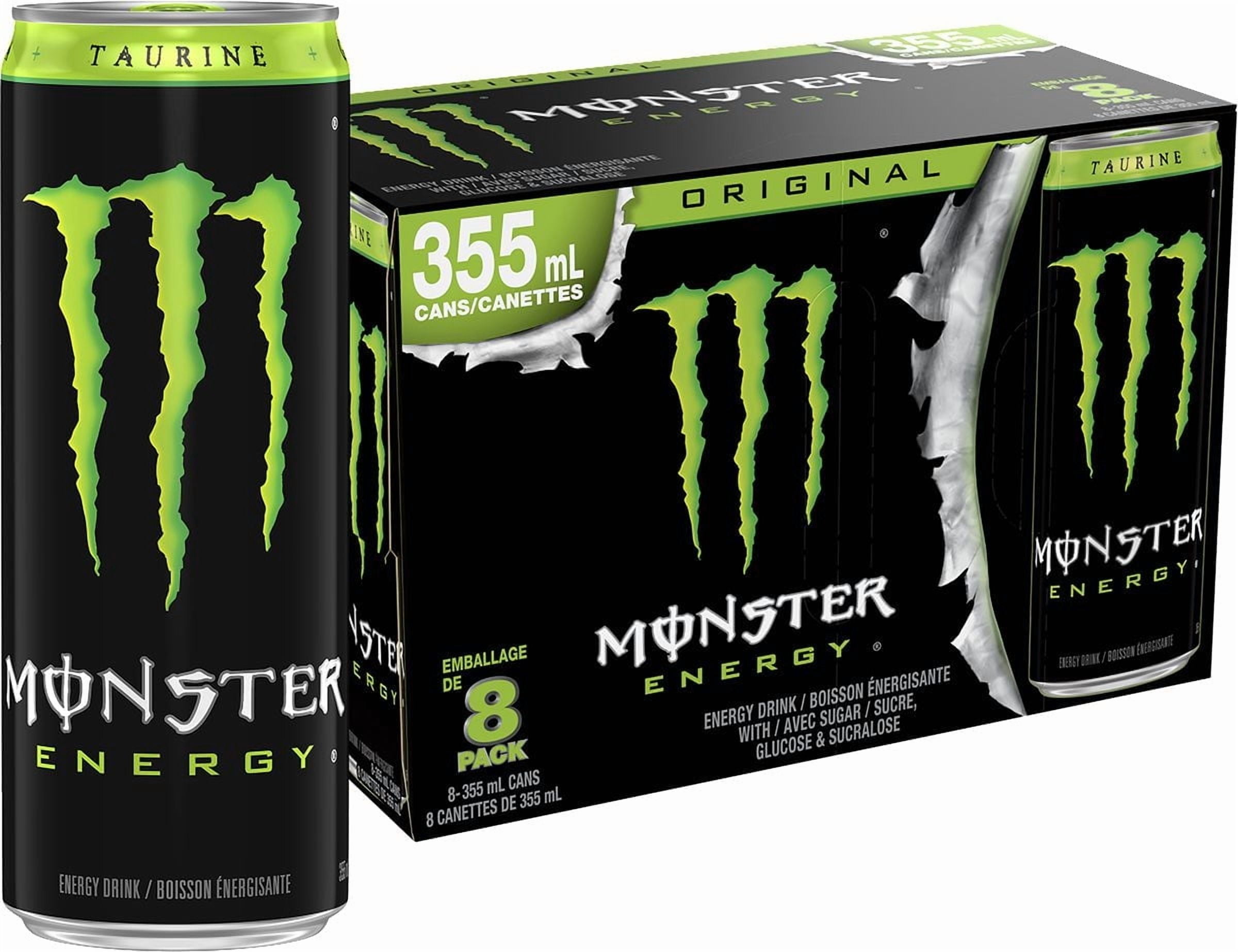 MONSTER ENERGY Green, 355mL, 8 Pack, 355 mL, 8 pack56¢/100mL