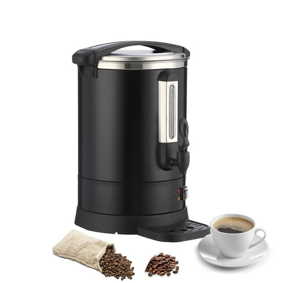18L/14L/12L Stainless Steel Coffee Urn, Double Wall Insulated Hot Water Dispenser with Faucet, Large Capacity Thermal Carafe for Coffee Tea Cocoa Serving, for Buffet Catering Wedding Party Gathering
