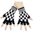 thumbnail image 1 of GFDYREE Unisex Stretchy Fingerless Hand Warmer Skeleton Gloves, 1 of 5