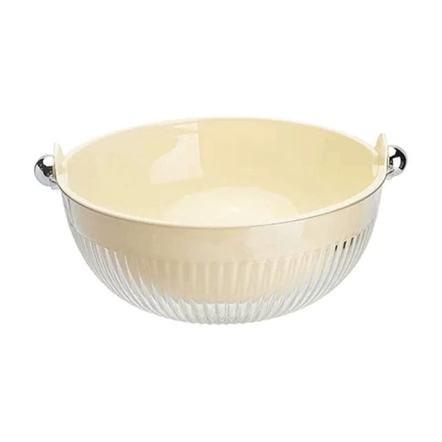 Plato de fruta redondo con doble filtro de agua, plato decorativo for lavavajillas, plato for aperitivos, plato for dulces, plato de fruta