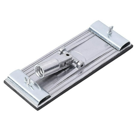 

Hand Sander Holder Aluminum Alloy Handheld Grinding Tool for Drywall Metal Sanding Wood