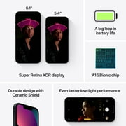 Verizon Prepaid Apple iPhone 13, 128GB, Black - Prepaid Smartphone [Locked to Verizon Prepaid]