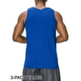 thumbnail image 2 of J. METHOD Men's Premium Basic Casual Plain Tank Top Sleeveless Crewneck Active Workout T Shirts NEMT106 Royal M, 2 of 4