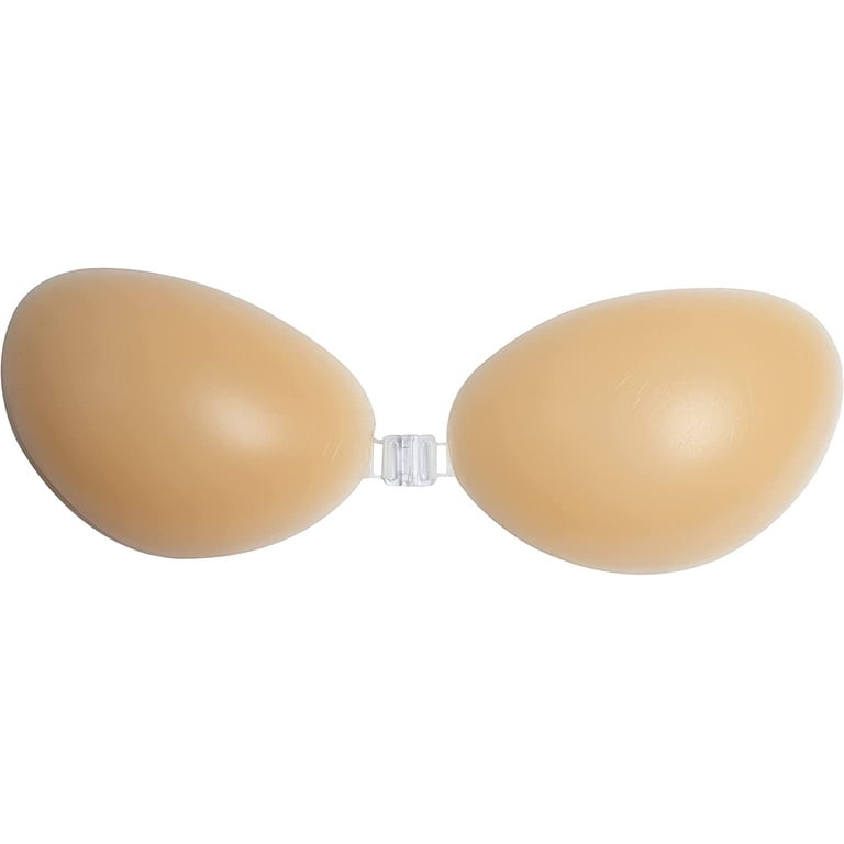 Feminique Silicone Strapless Push up Bra Self Adhesive Reusable Backless  Bras for Women