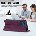 thumbnail image 4 of Case for Motorola Moto G Stylus 5G 2026 6.7-inch Wallet,Magnetic Closure,Card Slots,Cash Slot Flip Folio Protective Phone Case,Purple, 4 of 9