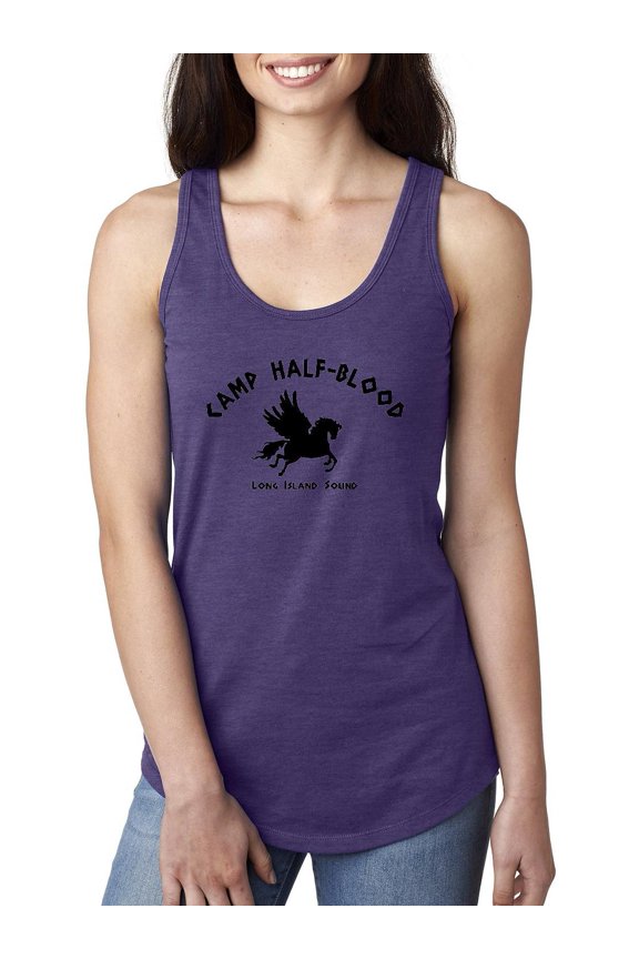 MmF - Women's Racerback Tank Top, up to Women Size 2XL - Camp Half Blood Demigods