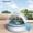 10FT Inflatable Swimming Pool Aqua Grey, variant on 10FT Inflatable Swimming Pool for Kids & Family, Round Above Ground Pool, 1000 Gallon Capacity, 3-Ply Reinforced PVC Backyard Pool, Aqua Grey