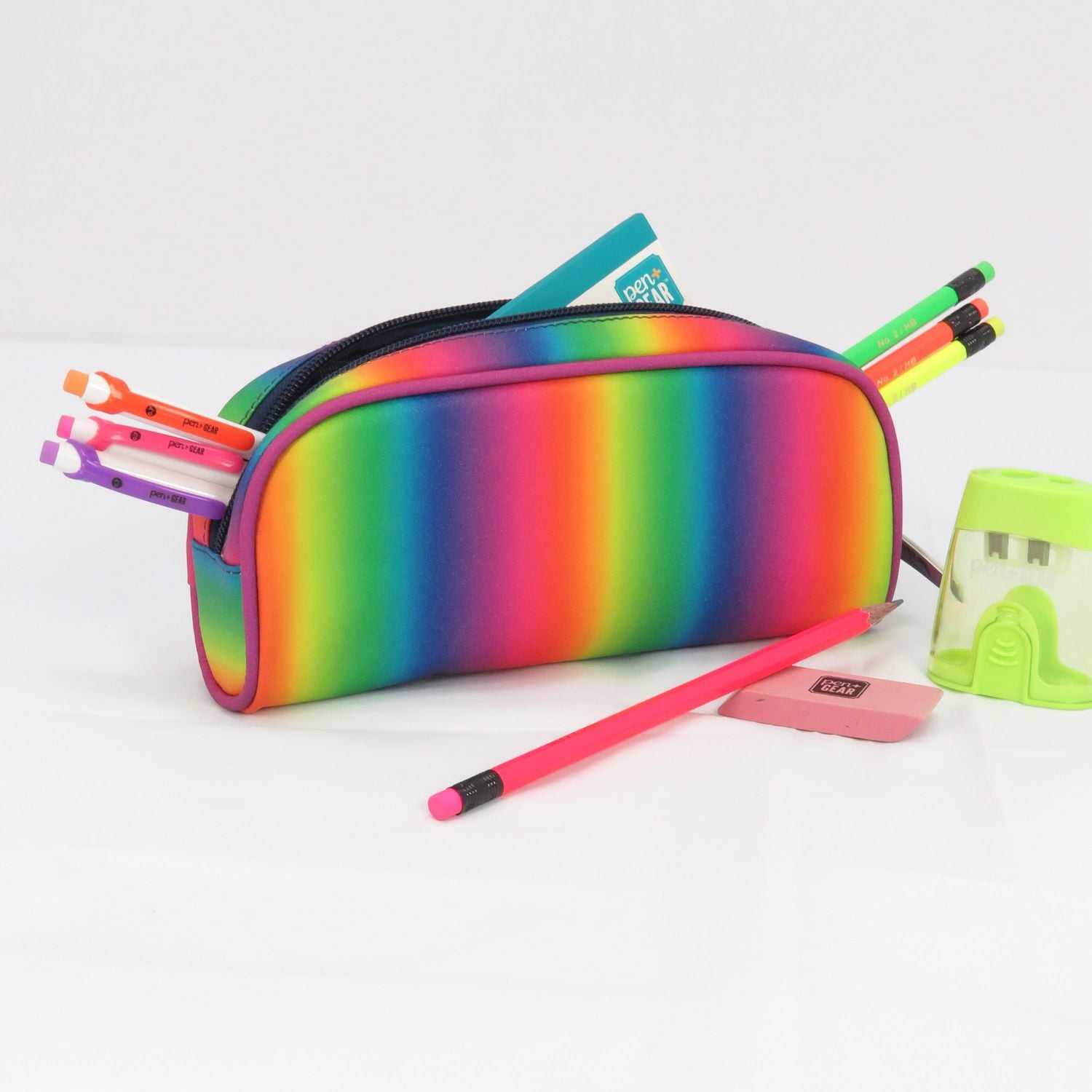 Trousse à crayons Pen+Gear arc-en-ciel