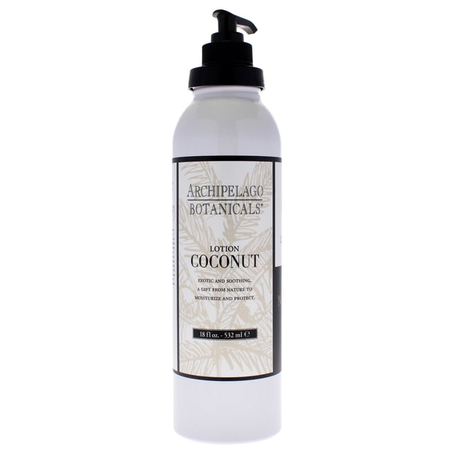 Loción corporal - Coco de Archipelago Botanicals para unisex - Loción de 18 oz