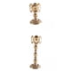 thumbnail image 1 of Portavelas de metal Zulema Adorno de escritorio Candelabro Talla S y Talla L, 1 of 7