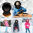 thumbnail image 5 of Kids Winter Thermal Fleece Balaclava, Novelty Animal Face Cover Ski Mask, Multifunctional Windproof Adjustable Warm Fleece Hat Cap Hood Neck Warmer Scarf for Boys Girls Cycling Outdoor Sports, 5 of 6