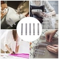 thumbnail image 3 of 20Pcs Stainless Steel Hemming Clips 3 Inches Quilting Clips Measurement Ruler, 3 of 8