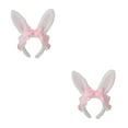 thumbnail image 2 of Maytalsory Comfortable Hairband For Girls Hair Accessories Collection Durable Bunny Ears Pink 2Set, 2 of 6