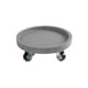 thumbnail image 1 of Palet redondo for plantas con bandejas de goteo con ruedas, plato for mover macetas de resina sintética, 1 of 4