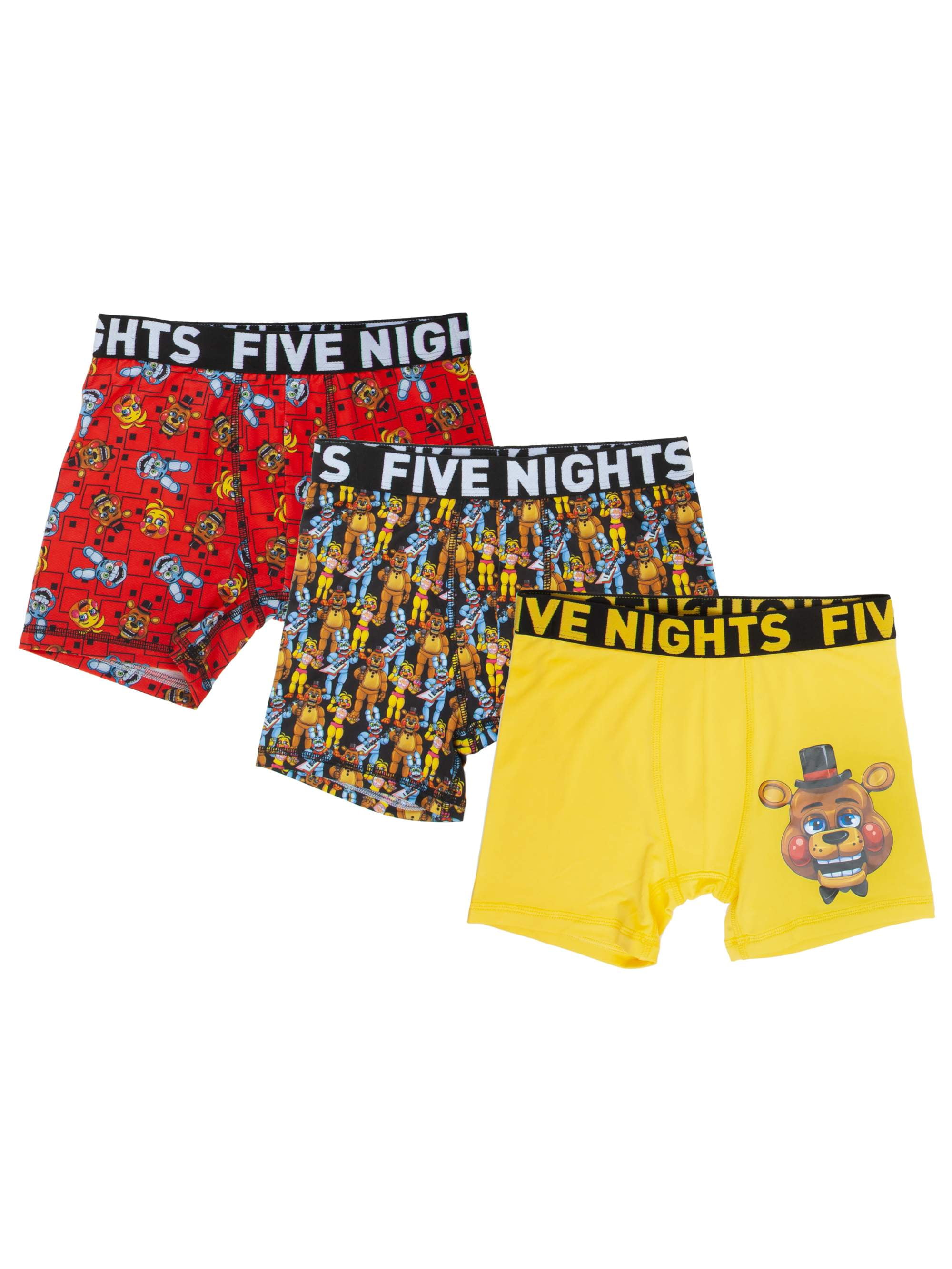 Hot Topic Five Nights At Freddy's Boxer Briefs 