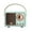 Sky Blue, variant on Retro Wireless Speaker Design Portable Audio for Home Kitchen Desk Bedroom Party with Android Devices