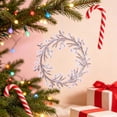 thumbnail image 7 of Christmas Decoration Crystal Ornaments,Hanging Acrylic Christmas Wreath Shaped Ornaments for Christmas Tree Winter New Year Fireplace Party Holiday Decoration, 7 of 7