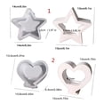 thumbnail image 3 of Hollowed Heart Silicone Molds Silicone Tealight Holder Molds for Epoxy Resin Tealight Holder Christmas Decoration, 3 of 9